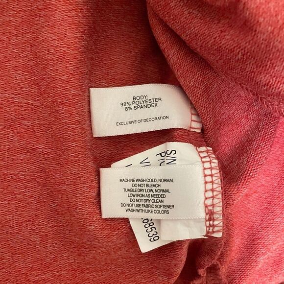 C-BUK Cutter&Buck Shirt Mens Size XL Red Jackson Crew Neck Long Sleeve Pockets - Picture 7 of 8